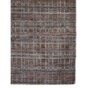 AMER Rugs Paradise PRD-5 Hand-Loomed Geometric Transitional Area Rug Brick Red 9' x 12'