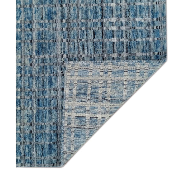 AMER Rugs Paradise PRD-6 Hand-Loomed Geometric Transitional Area Rug Blue 9' x 12'