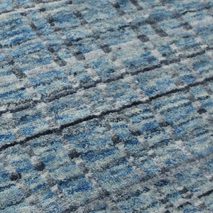 AMER Rugs Paradise PRD-6 Hand-Loomed Geometric Transitional Area Rug Blue 9' x 12'