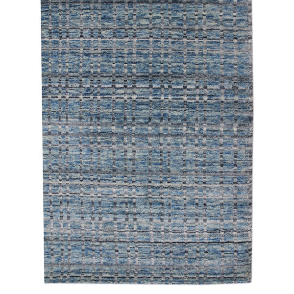 AMER Rugs Paradise PRD-6 Hand-Loomed Geometric Transitional Area Rug Blue 9' x 12'