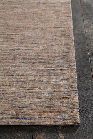 Chandra Rugs Pretor 60% Jute + 30% Wool +10%Cotton Hand-Woven Flatweave Contemporary Rug Blue/Natural 7'9 x 10'6