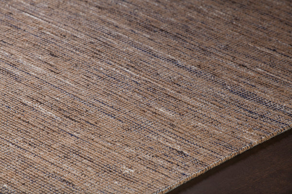 Chandra Rugs Pretor 60% Jute + 30% Wool +10%Cotton Hand-Woven Flatweave Contemporary Rug Blue/Natural 7'9 x 10'6