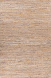 Chandra Rugs Pretor 60% Jute + 30% Wool +10%Cotton Hand-Woven Flatweave Contemporary Rug Gold/Natural 7'9 x 10'6
