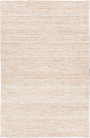 Chandra Rugs Pretor 60% Jute + 30% Wool +10%Cotton Hand-Woven Flatweave Contemporary Rug White/Natural 7'9 x 10'6
