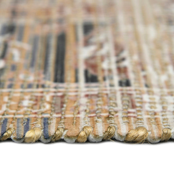 AMER Rugs Prairie PRE-1 Hand-Loomed Oriental Transitional Area Rug Blue/Green 3'6" x 5'6"