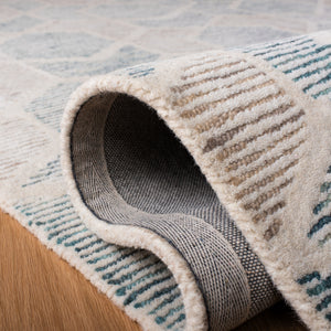 Precious 217 Hand Tufted 80% Wool, 20% Cotton Contemporary Rug Turquoise 80% Wool, 20% Cotton PRE217K-5