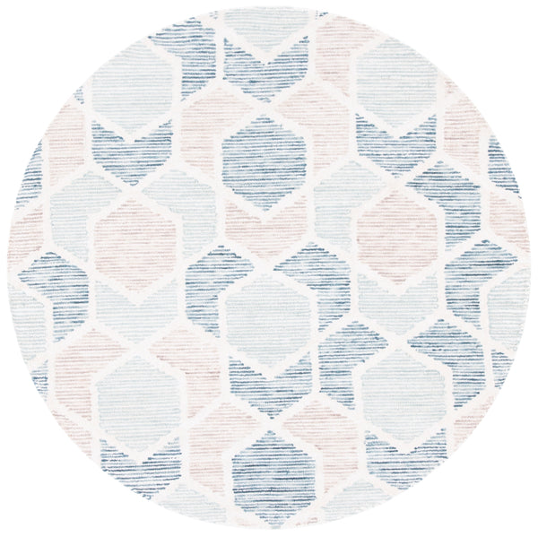 Precious 217 Hand Tufted 80% Wool, 20% Cotton Contemporary Rug Turquoise 80% Wool, 20% Cotton PRE217K-6R