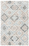 Precious 219 Hand Tufted 80% Wool, 20% Cotton Contemporary Rug Blue / Beige 80% Wool, 20% Cotton PRE219M-3