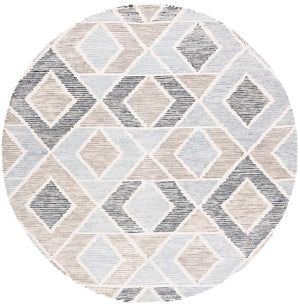 Precious 219 Hand Tufted 80% Wool, 20% Cotton Contemporary Rug Blue / Beige 80% Wool, 20% Cotton PRE219M-6R