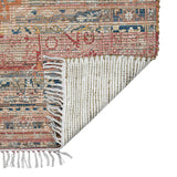 AMER Rugs Prairie PRE-3 Hand-Loomed Oriental Transitional Area Rug Pink/Blue 3'6" x 5'6"