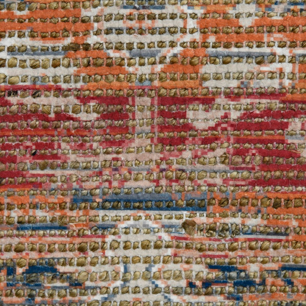 AMER Rugs Prairie PRE-3 Hand-Loomed Oriental Transitional Area Rug Pink/Blue 3'6" x 5'6"