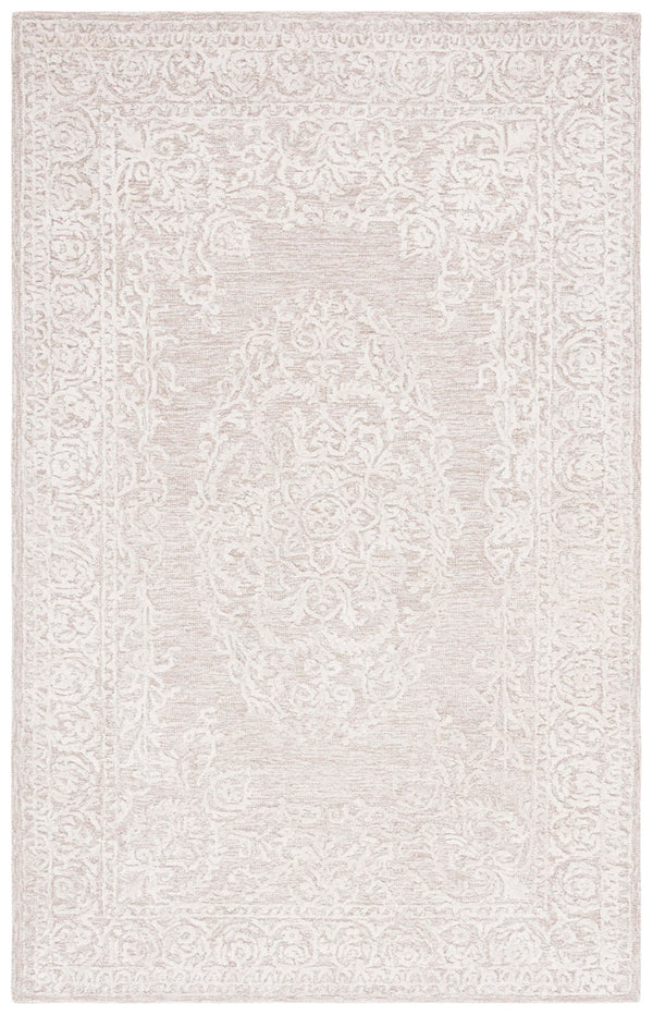 Safavieh Precious 305 Hand Tufted 60% Wool/ 20% bamboo silk/20% Cotton with Cotton backing Transitional Rug PRE305B-8