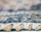 AMER Rugs Prairie PRE-5 Hand-Loomed Oriental Transitional Area Rug Blue/Pink 3'6" x 5'6"