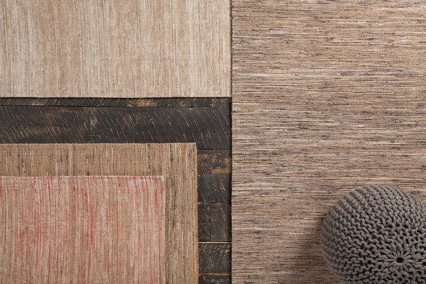 Chandra Rugs Pretor 60% Jute + 30% Wool +10%Cotton Hand-Woven Flatweave Contemporary Rug White/Natural 7'9 x 10'6