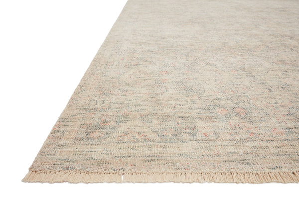 Loloi Priya PRY-02 51% Cotton, 29% Polyester, 12% Viscose, 8% Wool Pile Hand Woven Transitional Rug PRIYPRY-02NVIV93D0