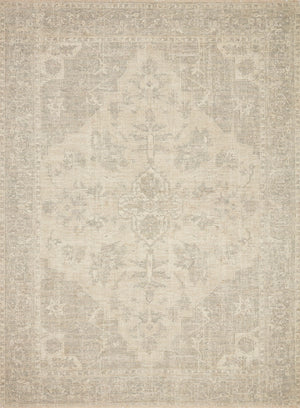 Loloi Priya PRY-04 55% Cotton, 27% Polyester, 10% Viscose, 8% Wool Pile Hand Woven Transitional Rug PRIYPRY-04IVGY93D0