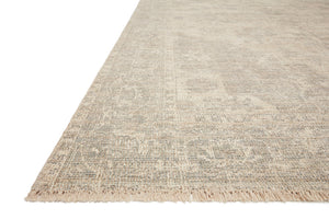 Loloi Priya PRY-04 55% Cotton, 27% Polyester, 10% Viscose, 8% Wool Pile Hand Woven Transitional Rug PRIYPRY-04IVGY93D0