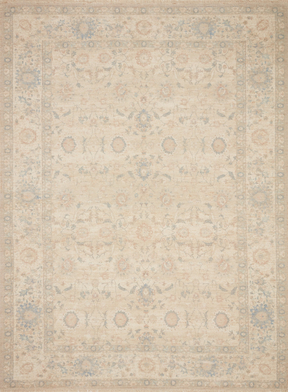 Loloi Priya PRY-05 51% Cotton, 29% Polyester, 12% Viscose, 8% Wool Pile Hand Woven Transitional Rug PRIYPRY-05NABB7999