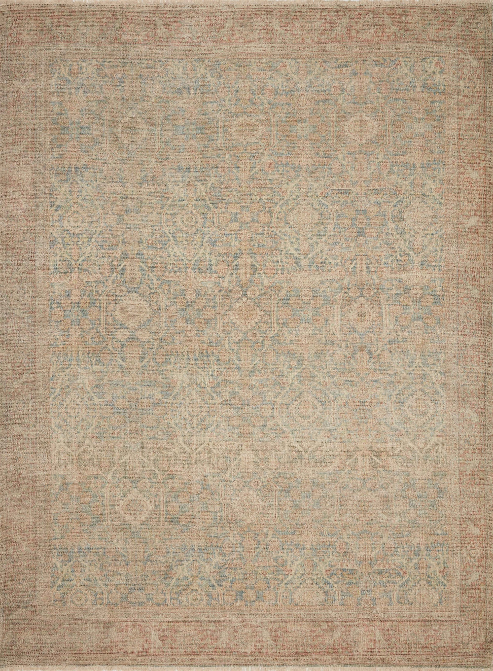 Loloi Priya PRY-06 55% Cotton, 27% Polyester, 10% Viscose, 8% Wool Pile Hand Woven Transitional Rug PRIYPRY-06DERU93D0