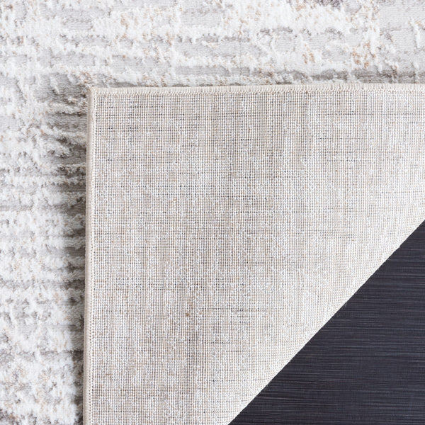 Safavieh Parker 100  Power Loomed Rug Taupe / Ivory Grey PRK100E-9