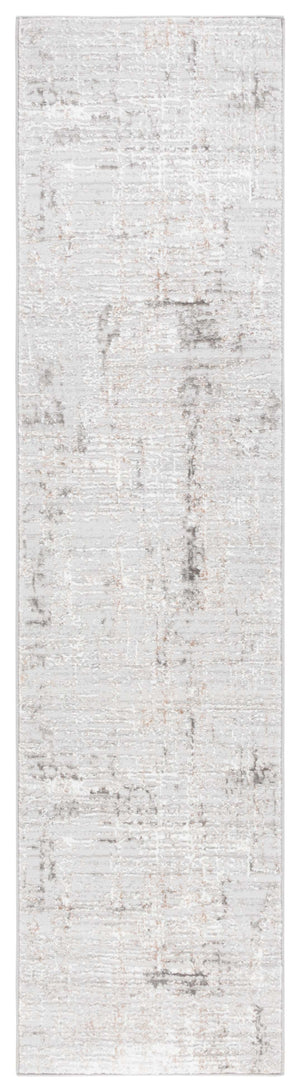 Safavieh Parker 100  Power Loomed Rug Light Grey / Ivory Grey PRK100F-7SQ
