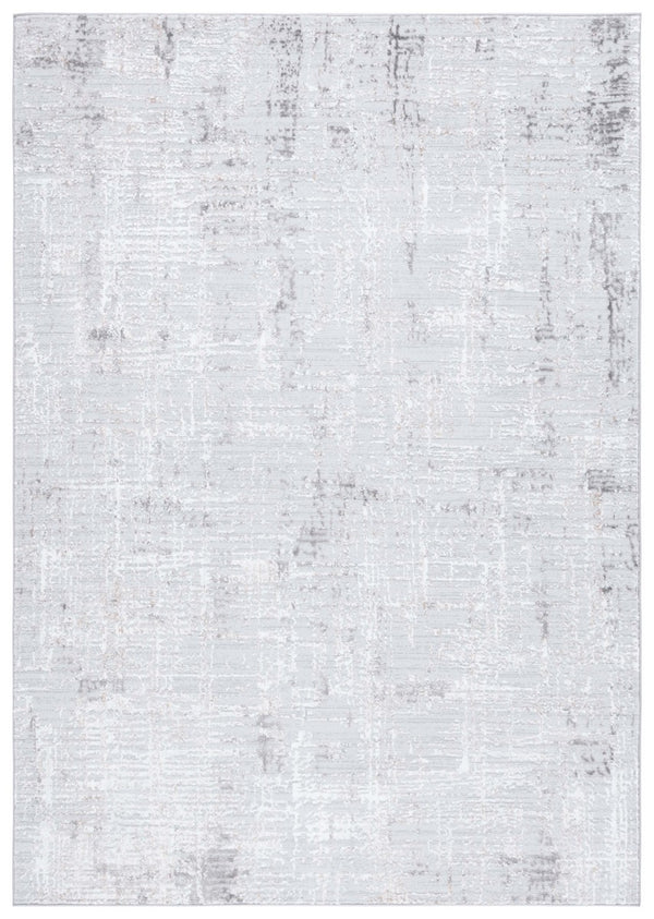 Safavieh Parker 100  Power Loomed Rug Light Grey / Ivory Grey PRK100F-9