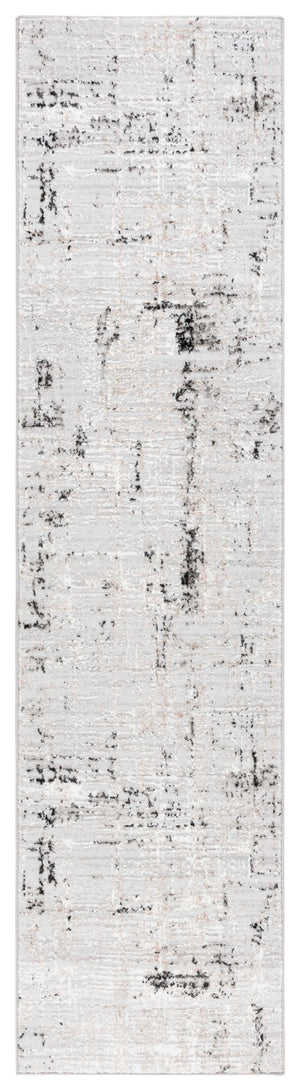 Safavieh Parker 100  Power Loomed Rug Light Grey / Black PRK100G-7SQ