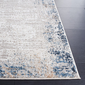 Safavieh Parker 101  Power Loomed Rug Taupe / Ivory Blue PRK101E-9