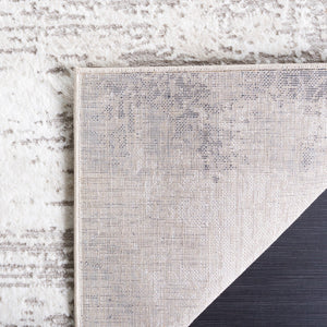 Safavieh Parker 101  Power Loomed Rug Taupe / Ivory Blue PRK101E-9