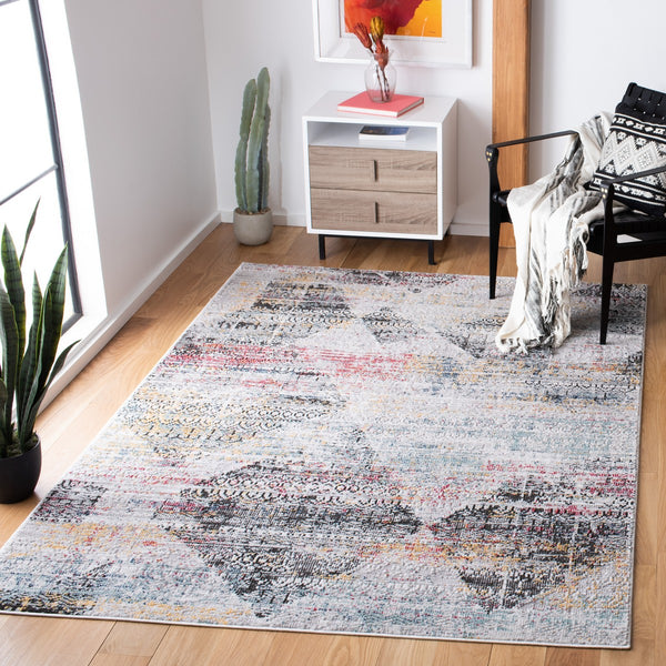 Safavieh Porcello 968 Power Loomed 80% Polypropylene + 20% Polyester Contemporary Rug PRL968F-9