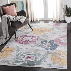 Safavieh Porcello 997 Power Loomed 80% Polypropylene + 20% Polyester Country & Floral Rug PRL997F-9