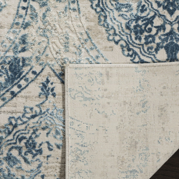 Safavieh Princeton 715 Power Loomed 65% Polyester Pile 12% Cotton 10% Viscose 9.5 % warp yarn 3.5%latex Rug PRN715M-28