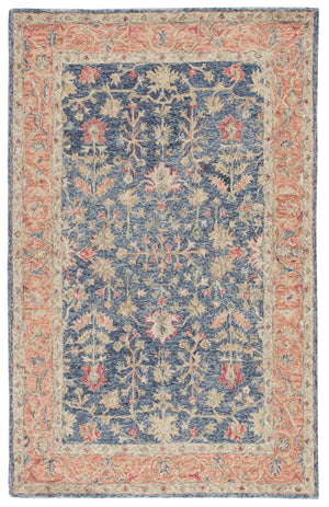 Jaipur Living Presley Handmade Oriental Blue/ Red Area Rug (10'X14')