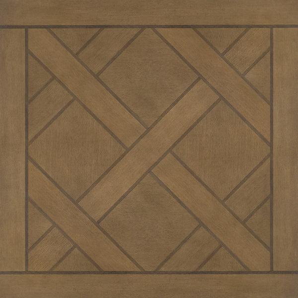 Walker Edison Parquet Modern/Contemporary 25" Square Coffee Table with Parquet Top PRQL1KSPQ