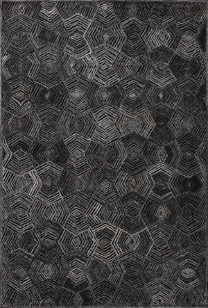 Loloi Prescott PRE-01 Polyester, Wool, Viscose, Cotton, Other Hooked Contemporary Rug PRSCPRE-01CC00B6F0