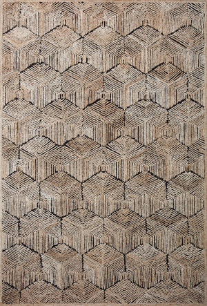Loloi Prescott PRE-02 Polyester, Wool, Viscose, Cotton, Other Hooked Contemporary Rug PRSCPRE-02BE00B6F0
