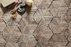 Loloi Prescott PRE-02 Polyester, Wool, Viscose, Cotton, Other Hooked Contemporary Rug PRSCPRE-02BE00B6F0