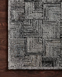Loloi Prescott PRE-03 Polyester, Wool, Viscose, Cotton, Other Hooked Contemporary Rug PRSCPRE-03SI00B6F0