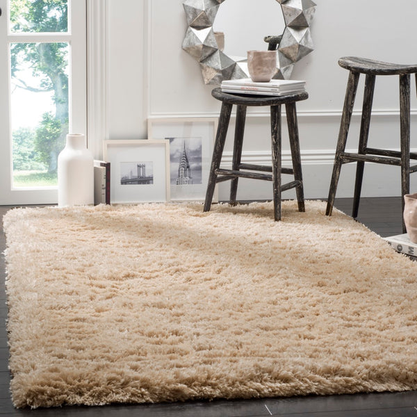 Safavieh Polar Shag 800 Power Loomed Polyester Pile Shag & Flokati Rug PSG800A-4R