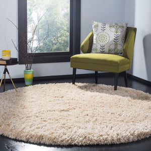 Safavieh Polar Shag 800 Power Loomed Polyester Pile Shag & Flokati Rug PSG800A-4R