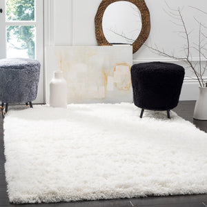 Safavieh Polar Shag 800 Power Loomed Polyester Pile Shag & Flokati Rug PSG800B-4SQ