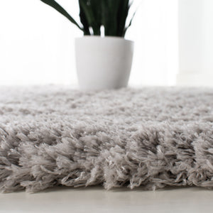 Safavieh Polar Shag 800 Power Loomed Polyester Pile Shag & Flokati Rug PSG800D-4R