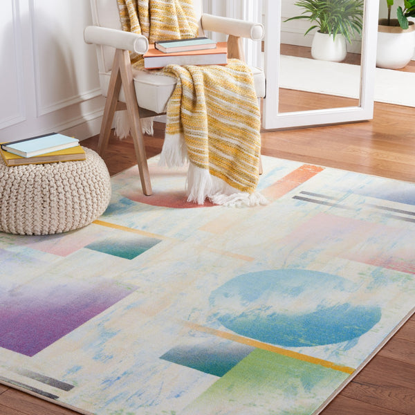 Safavieh Paint Brush 107 Power Loomed Polyamide Contemporary Rug PTB107M-9