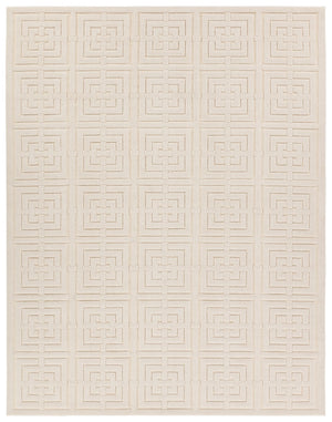 Jaipur Living Petros Marvelle PTR01 Powerloomed Machine Made Indoor Modern Rug Cream 6'7" x 9'6"