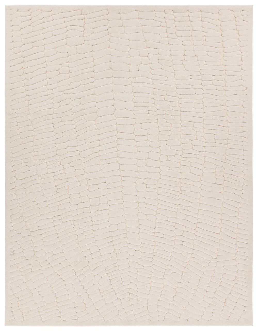 Jaipur Living Petros Barros PTR02 Powerloomed Machine Made Indoor Modern Rug Cream 6'7" x 9'6"