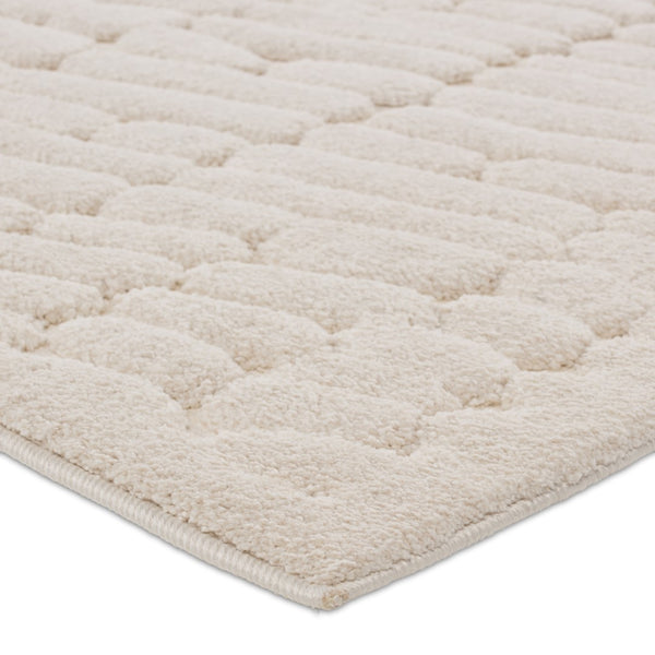 Jaipur Living Petros Barros PTR02 Powerloomed Machine Made Indoor Modern Rug Cream 6'7" x 9'6"