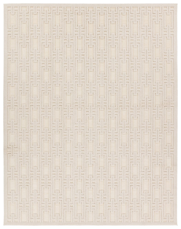 Jaipur Living Petros Torean PTR03 Powerloomed Machine Made Indoor Modern Rug Cream 6'7" x 9'6"