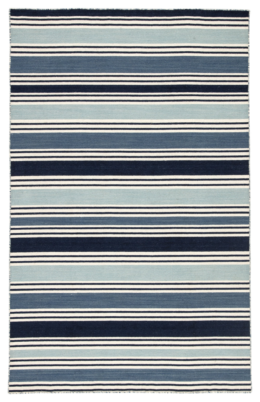 Jaipur Living Salada Handmade Stripe Blue/ White Area Rug (6'X9')