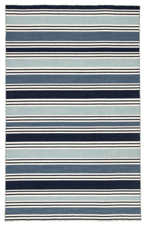 Jaipur Living Salada Handmade Stripe Blue/ White Area Rug (6'X9')