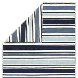 Jaipur Living Salada Handmade Stripe Blue/ White Area Rug (6'X9')